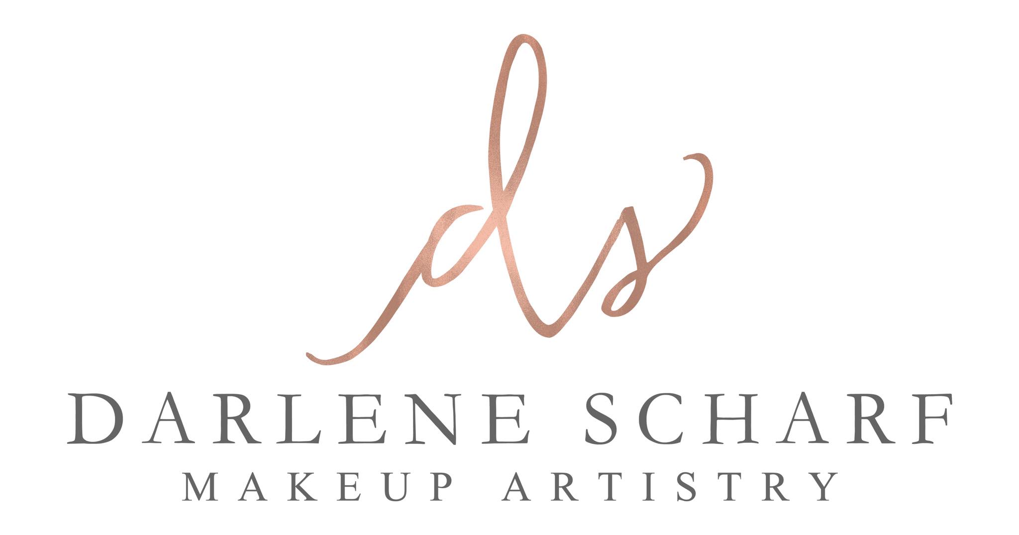 Darlene Scharf Makeup Application Logo