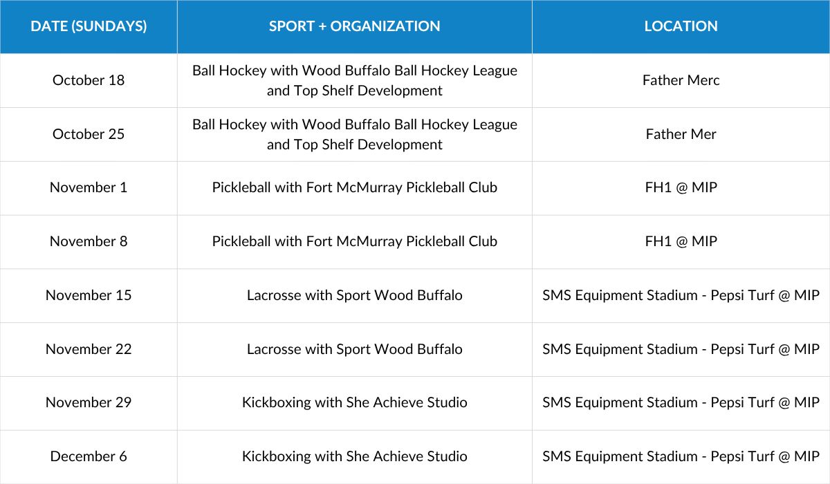 YOUTH SCHEDULE Youth Program 2026 April-May